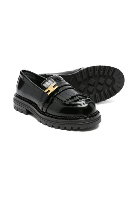 Mocassini con logo ELISABETTA FRANCHI KIDS | F4A4-E0398-1259930